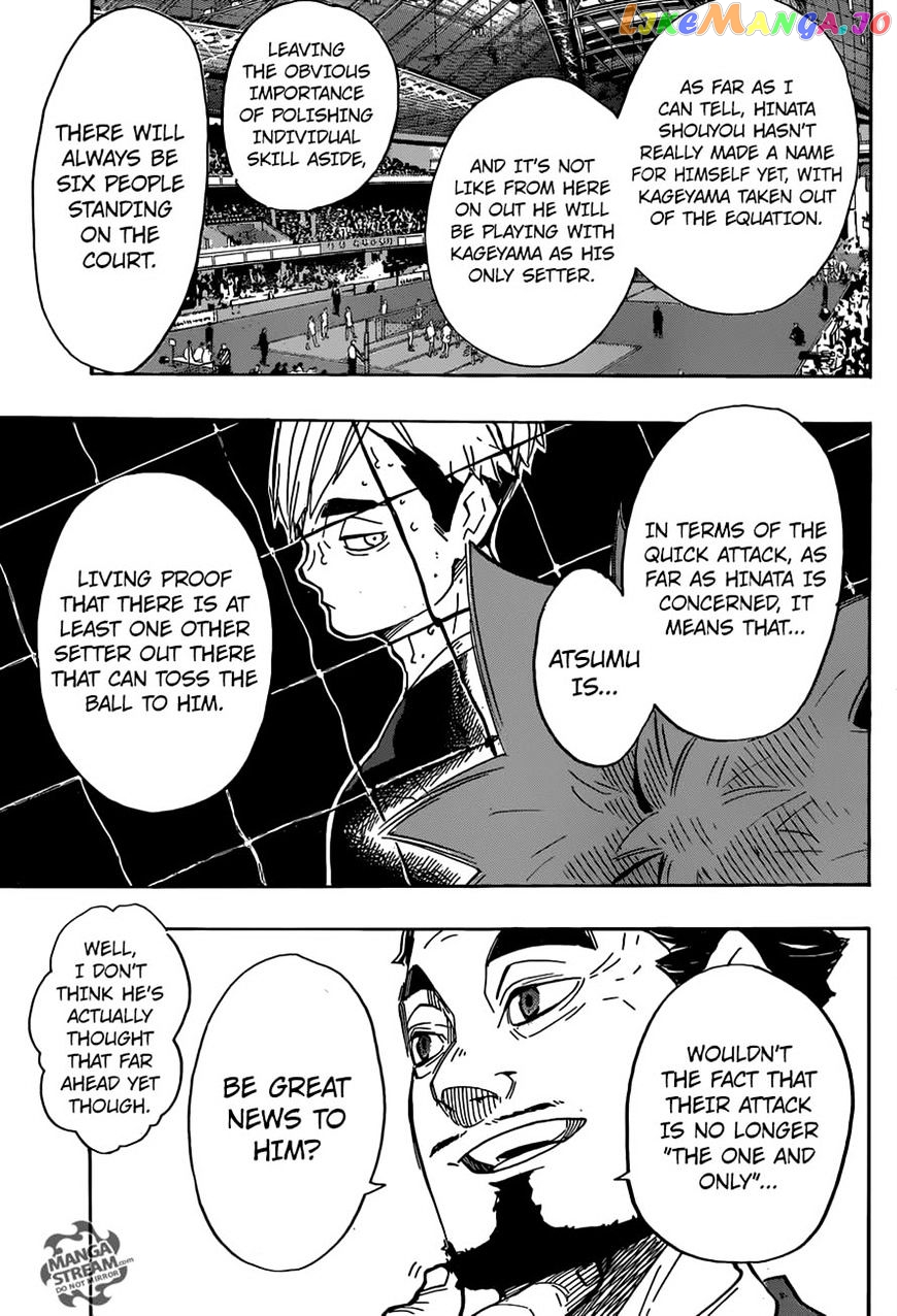 Haikyuu!!, Chapter 255 image 08